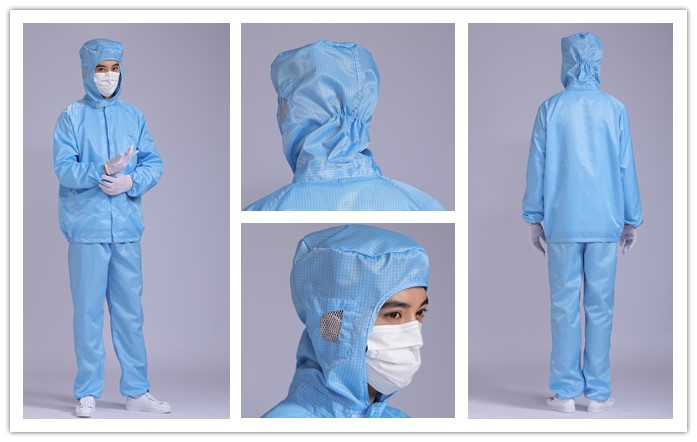 無塵服，連帽分體服
